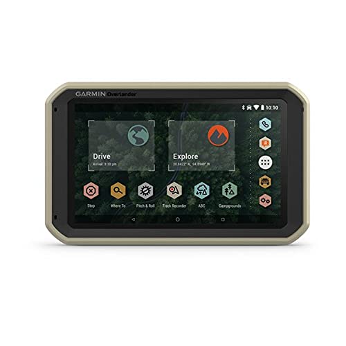 Wearable4U Garmin Overlander Rugged Navigator with Power Pack Bundle