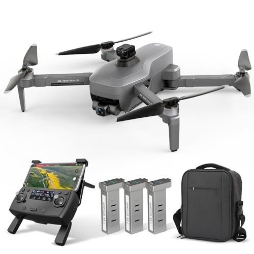 XiL 193MAX2 4K EIS Camera Drone with 3 Batteries, 99 Min Flight, GPS Auto Return