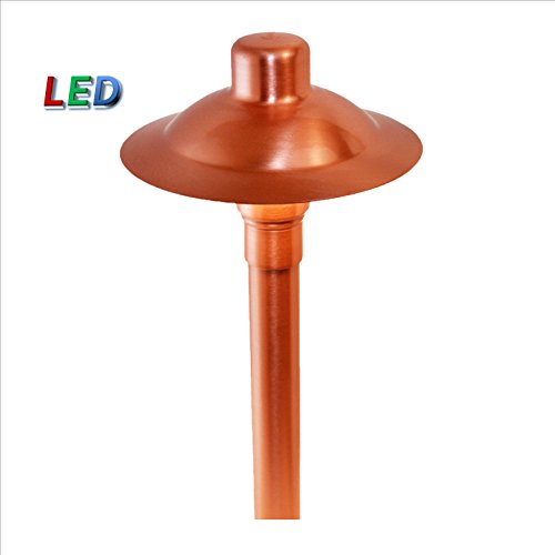 P.M. LIGHTING CS8100-LED Professional Series 8-Light Landscape Lighting System Copper
