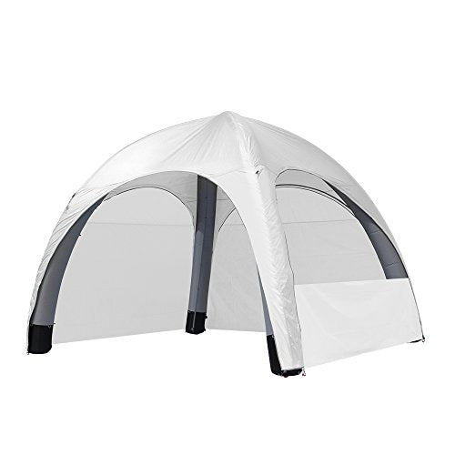 Vispronet 13ft x 13ft Inflatable Canopy Tent White with Removable Walls