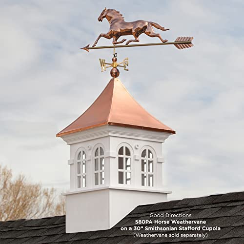 Good Directions Smithsonian Stafford Cupola 36" x 58" White