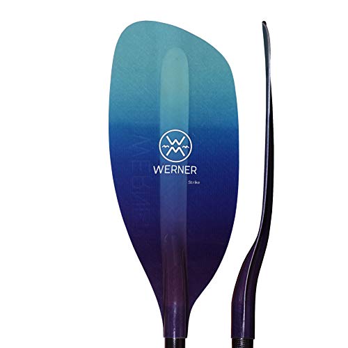 Werner Strike Fiberglass Whitewater Kayak Paddle Gradient Galaxy