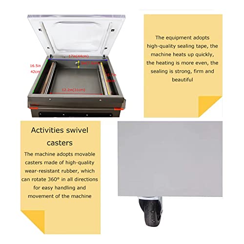 LGXEnzhuo Vacuum Packaging Machine DZ400 with Microcomputer Panel 110V 900W