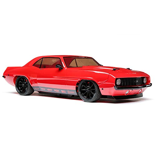 Losi 1/10 1969 Chevy Camaro V100 AWD RC Car Red (Battery & Charger Not Included)