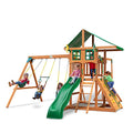 Gorilla Playsets Avalon Treehouse Wooden Swing Set Cedar