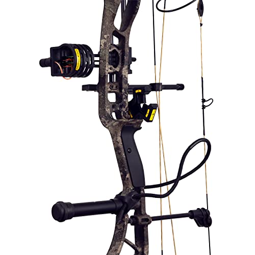 Bear Archery ADAPT Ready to Hunt Compound Bow Package 60 lb Draw Weight Right Hand True Timber Strata