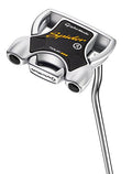 TaylorMade 2018 Spider Interactive Putter SuperStroke Double Bend Left Hand Yellow, White