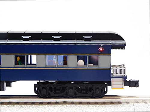 Lionel CSX 18" Passenger Observation Car 2 Pack O Gauge Natural Color