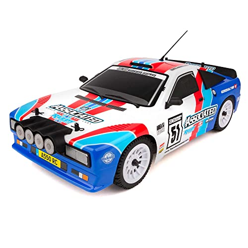 Team Associated Apex2 Sport A550 Rally Car RTR LiPo Combo Red