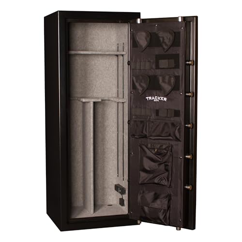 Tracker Safe Gun Safe T592320M-ELG with Electronic Lock Black