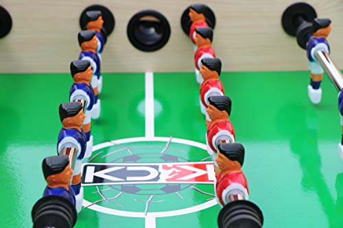 KICK Gemini 55" Foosball Table Beige/Black/Green