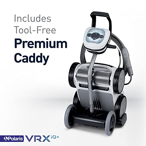 Polaris VRX iQ+ Smart Robotic Pool Cleaner with iAquaLink Control White