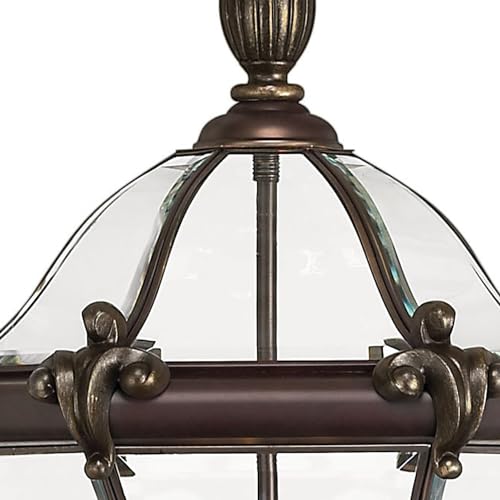 Hinkley San Clemente Three Light Outdoor Post Top Lantern Copper Bronze