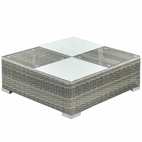Xinxinxiang 8 Piece Patio Set with Cushions Gray