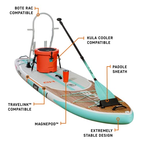 BOTE HD Aero Inflatable Stand Up Paddle Board Classic Cypress