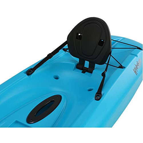 Lifetime Hydros 85 Sit-On-Top Fishing Kayak with Paddle Glacier Blue