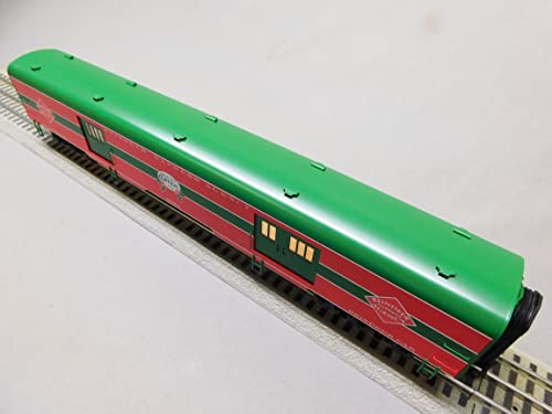 Generic VISIONLINE North Pole Central Reindeer Car #2523 O Gauge Red