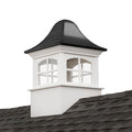 Good Directions Greenwich Vinyl Aluminum Roof Cupola 26" Square x 41" High White and Black