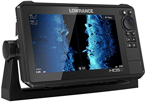Lowrance HDS-9 Live Fish Finder with Active Imaging 3-in-1 Transducer Black