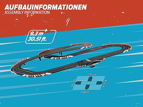 Carrera Digital Electric Slot Car Racing Track Set Retro Grand Prix