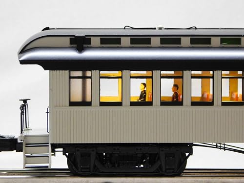 Lionel MOW Wood Combine Coach 2 Pack O Gauge Tan