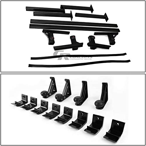 Generic Kayak 16X71 Double BAR Pickup Truck Bed Rack Mount Ladder Trunk Canoe Carrier