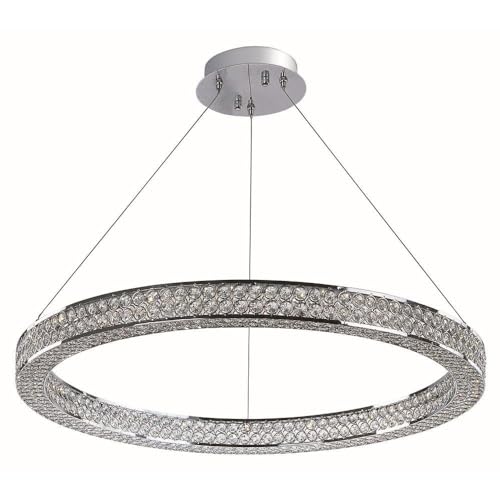 Maxim Eternity Pendant 1 Light Silver