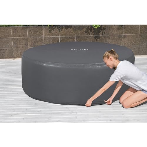 Coleman Palm Springs 4-6 Person EnergySense Smart AirJet Plus Inflatable Hot Tub Outdoor Spa