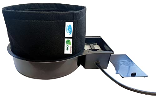 AutoPot 12 Pot GeoPot System with 3 Gallon Fabric Pots - Self-Watering Hydroponics, Black