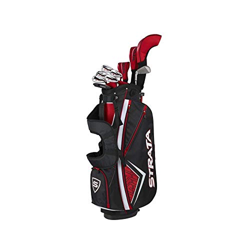 Callaway Men's Strata Plus Complete 14 Piece Golf Set Red