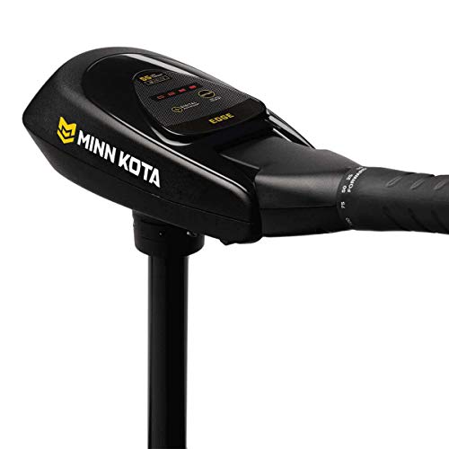 Minn Kota Edge Freshwater Hand-Steer Bow-Mount Trolling Motor 55 lbs Thrust 52" Shaft Black