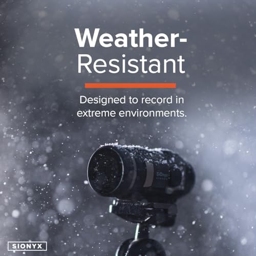 SiOnyx Aurora Black Digital Night Vision Camera Kit - Rugged, WiFi, 32GB MicroSD, Waterproof Case