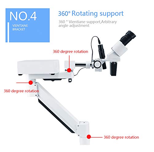 NSKI 5W LED Surgical Operating Microscope XWL8-4 Therapy 10X