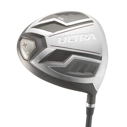 WILSON Women's Ultra Plus Complete Set - Ladies Right Hand, Cart Bag Gray/Pink