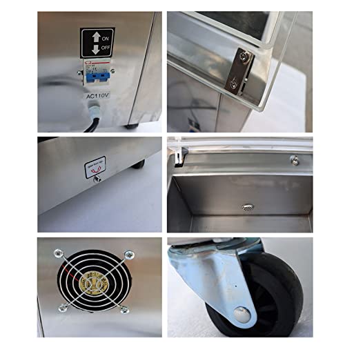 LGXEnzhuo Single Chamber Vacuum Packaging Machine DZ450 110V 900W 17.7 Inch Sealer