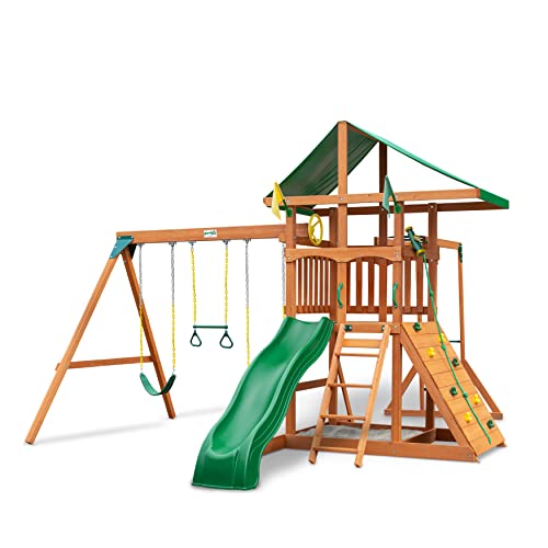 Gorilla Playsets Avalon Wooden Swing Set Cedar
