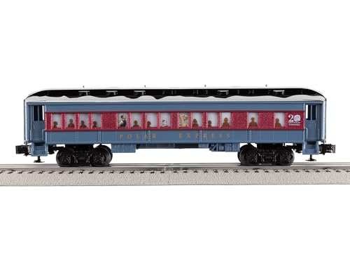 Lionel The Polar Express 20th Anniversary Electric O Gauge Bluetooth 5.0 Train Set with Remote Multicolor