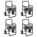 Suncast Professional Portable Hose Reel Cart 200 Foot Black