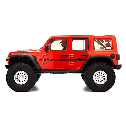 Axial 1/10 SCX10 III Jeep JLU Wrangler with Portals RTR Orange