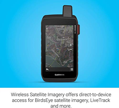 Garmin Montana 700i GPS Touchscreen Navigator with inReach Technology and Bicycle Handlebar Mount