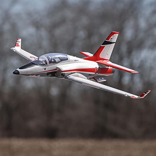 E-flite RC Airplane Viper 90mm EDF Jet BNF Basic AS3X Safe Select Red EFL17750