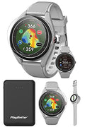PlayBetter Voice Caddie T9 GPS Golf Watch Gray