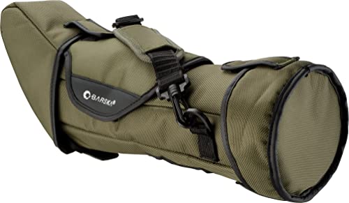 BARSKA Level ED 20-60x85mm Spotting Scope with Carrying Case Green
