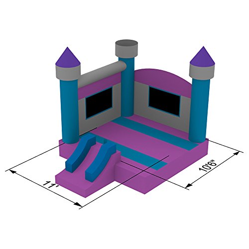 Inflatable HQ Commercial Grade Princess Castle Bounce House 100% PVC with Blower