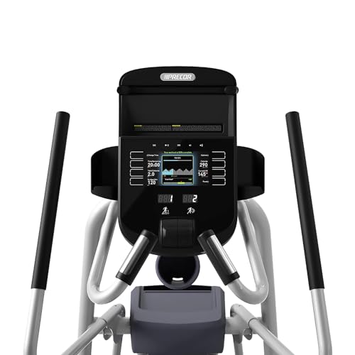 Precor EFX 445 Elliptical Fitness Crosstrainer Silver