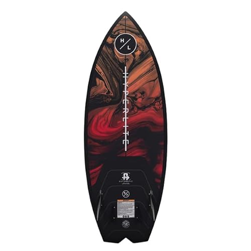 Hyperlite Automatic Wakesurfer 5ft Black/Red