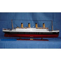 212 Main Titanic Painted Model Boat Multicoloured