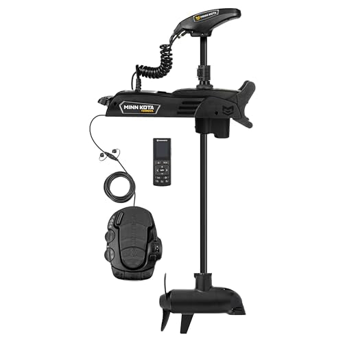 Minn Kota Terrova 1358200 90/115 lb. Thrust Trolling Motor with Dual Spectrum Chirp Sonar Wireless Remote Black