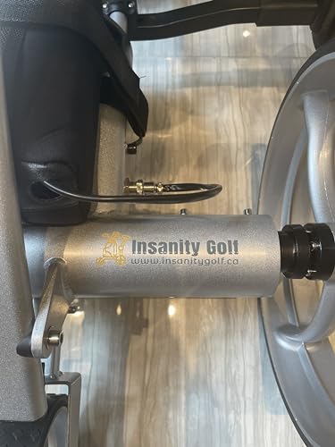 Insanity Golf PGL Electric Golf Cart with Remote Control Silver