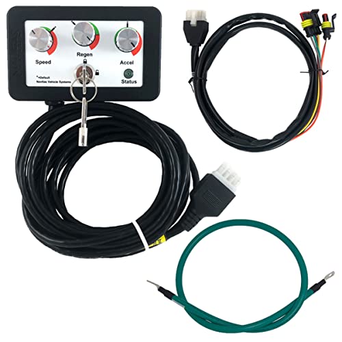 Buggies Unlimited Navitas DC to AC Conversion Kit for Club Car DS Golf Carts | Curtis 1268/1520 Controller Compatible | High Speed/Torque 5KW AC Motor & 600A TAC2 Controller with OTF Programmer
